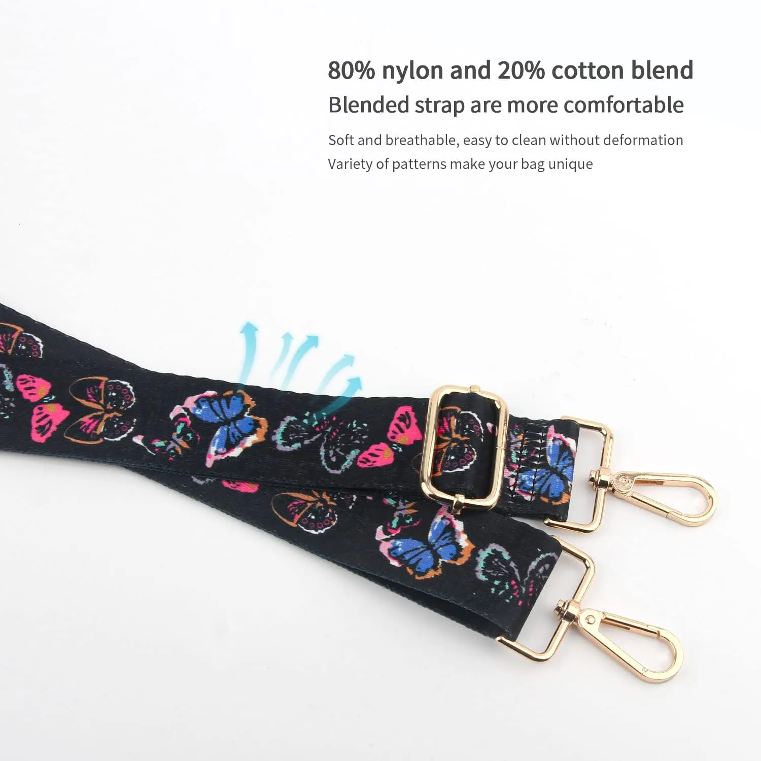 Replacement Purse Strap,Wide Adjustable Crossbody Straps for Handbags