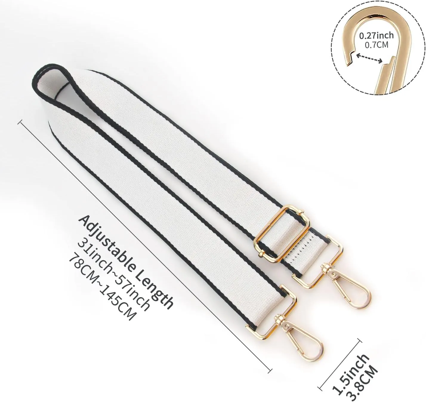 Replacement Purse Strap,Wide Adjustable Crossbody Straps for Handbags