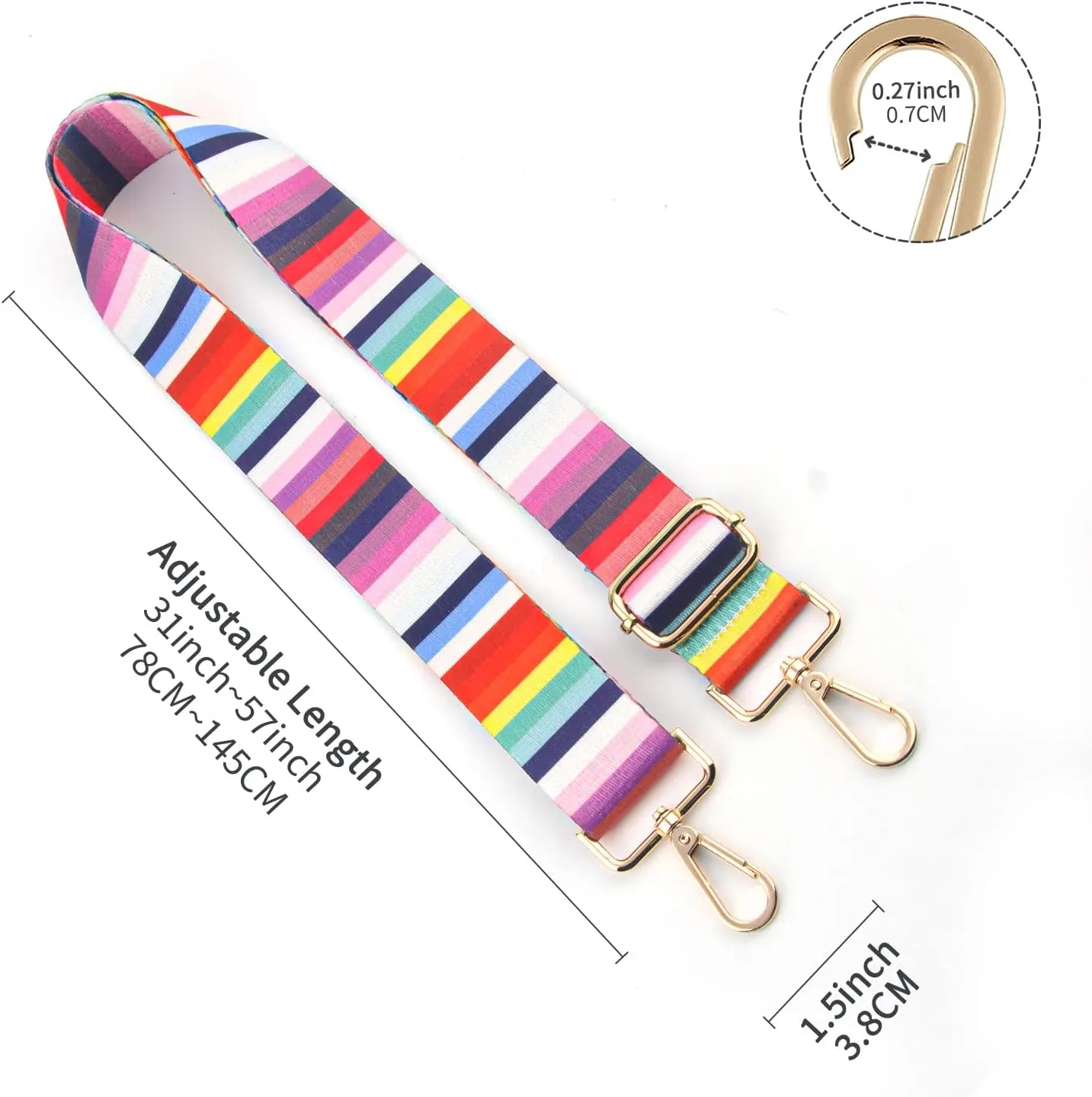 Replacement Purse Strap,Wide Adjustable Crossbody Straps for Handbags