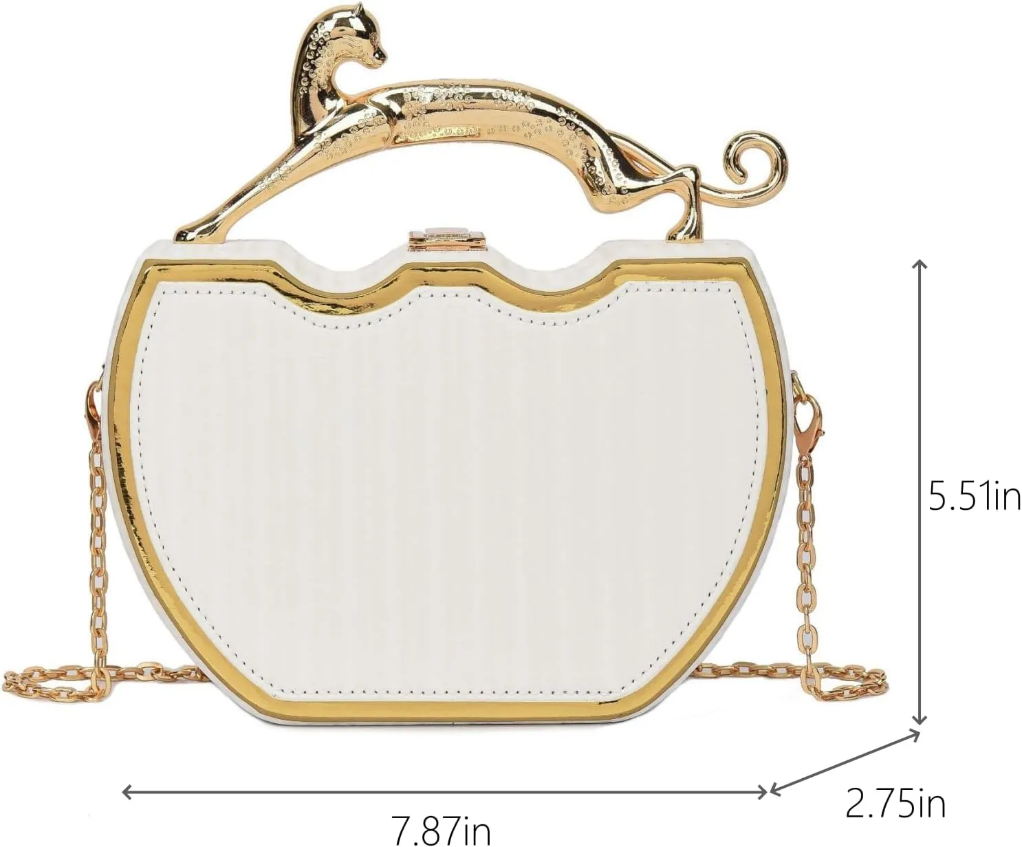 Retro Acrylic Handbag for Women, Fashion Box Purse Top-handle Shoulder Handbag Lightweight Square Underarm Crossbody Bag