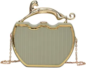 Retro Acrylic Handbag for Women, Fashion Box Purse Top-handle Shoulder Handbag Lightweight Square Underarm Crossbody Bag