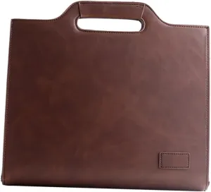 Retro Male Briefcase Bag for Business Handbag Lightweight for Daily Organization