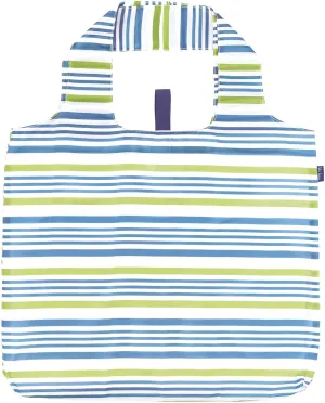 Reusable Grocery Bags - Washable, Foldable, Packable Tote, Large Handles, Heavy Duty, Zippered Top Pouch
