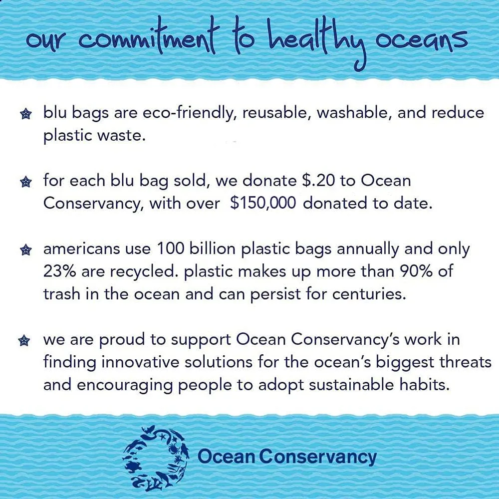 Reusable Grocery Bags - Washable, Foldable, Packable Tote, Large Handles, Heavy Duty, Zippered Top Pouch