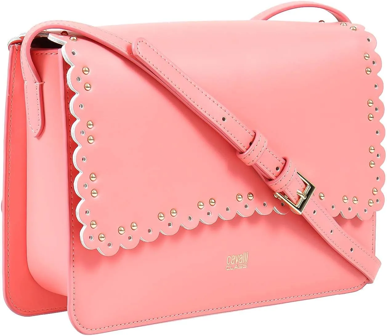 ROBERTO CAVALLI Class GWLPEZ 045 Leolace 003 Peach Shoulder Bag for womens