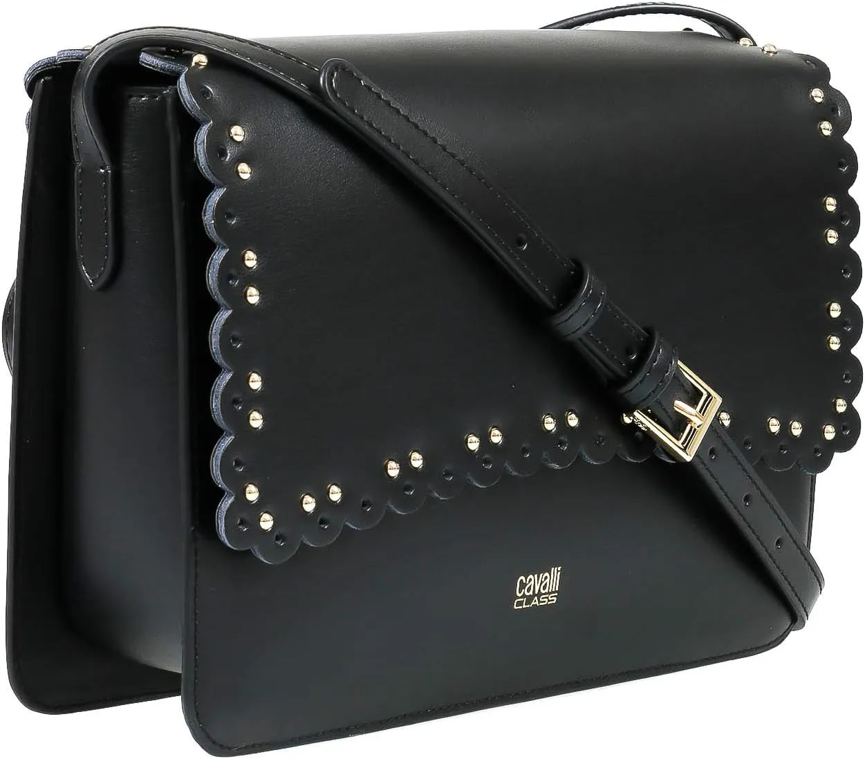 ROBERTO CAVALLI Class GWLPEZ 999 Leolace 003 Black Shoulder Bag for womens