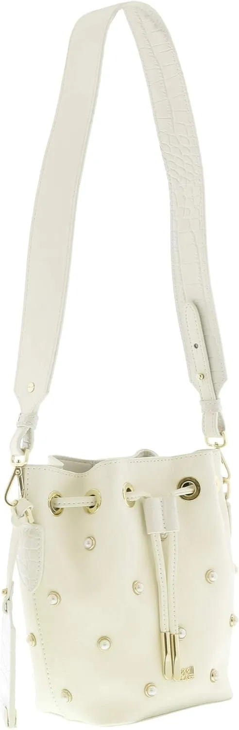 ROBERTO CAVALLI HXLPBO 010 White Bucket Bag for womens