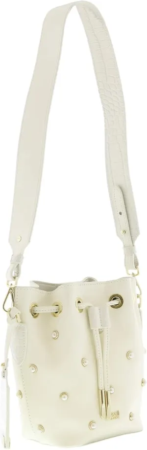 ROBERTO CAVALLI HXLPBO 010 White Bucket Bag for womens