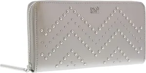 ROBERTO CAVALLI HXLPH7 001 Grey Wallet for Womens