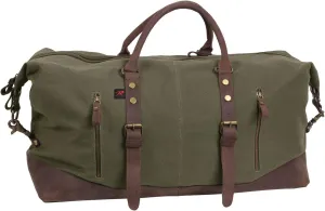 Rothco Canvas Medic Bag Crossbody Shoulder Bag with Leather Closing Straps