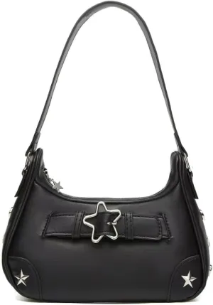 RTGGSEL Women's Contrast Color Plaid Striped Saddle Crossbody Shoulder Underarm Satchel Handbag Tote Clutch Purse Hobo Bag