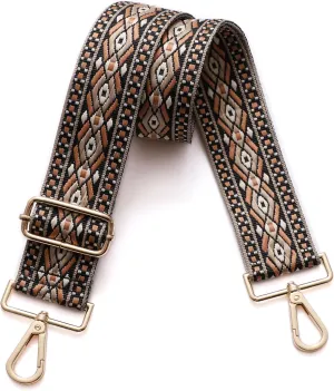 S-Jacorry Purse Strap Replacement Crossbody Wide Shoulder Strap Adjustable Canvas Straps Handbag Strap Replacement Belts