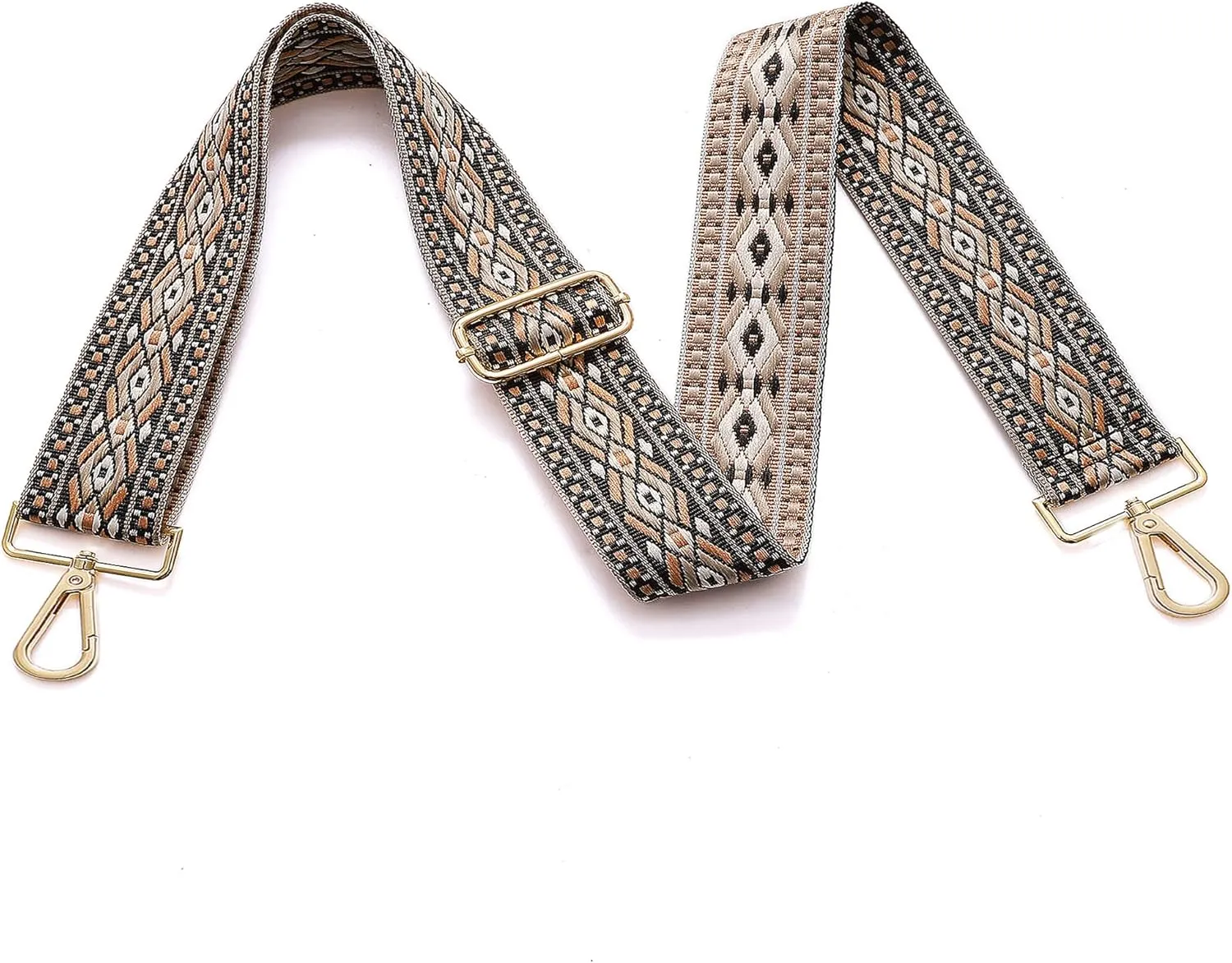 S-Jacorry Purse Strap Replacement Crossbody Wide Shoulder Strap Adjustable Canvas Straps Handbag Strap Replacement Belts