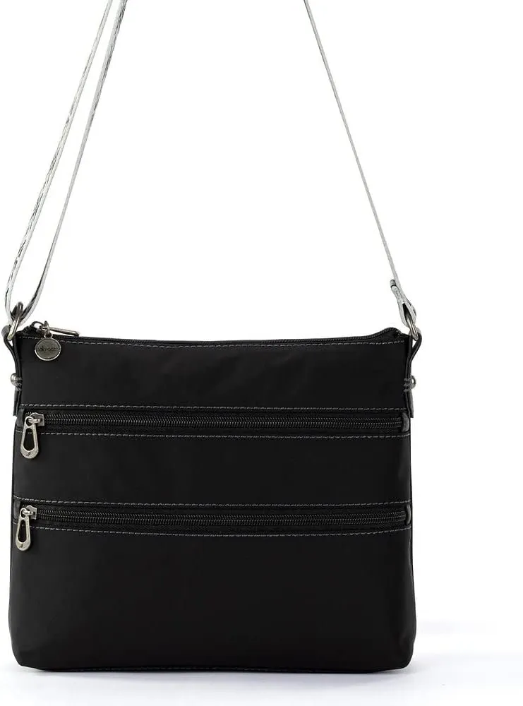 Sakroots Artist Circle Basic Crossbody in Eco Twill, Adjustable Crossbody Strap