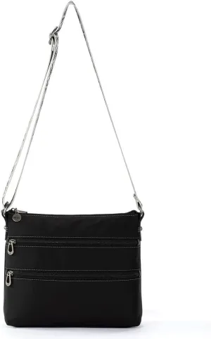 Sakroots Artist Circle Basic Crossbody in Eco Twill, Adjustable Crossbody Strap