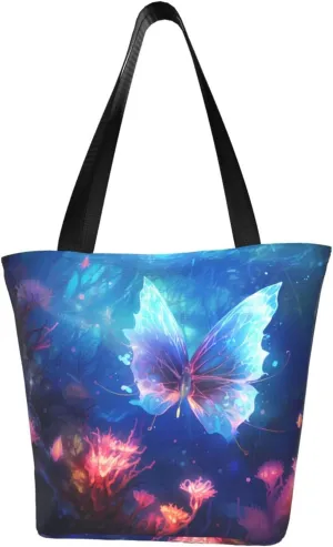 seabed butterfly Women's Fashion Single Shoulder Handbags, Suitable for Weekend Travel Shopping Single Shoulder Bag Crossbody Shoulder Bag