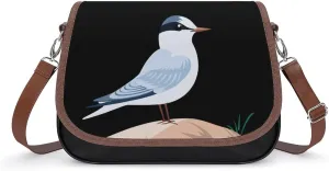 Seagulls Women's Crossbody Bags PU Leather Bag Handbags Mini Shoulder Bag Messenger Bag