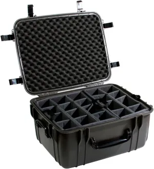Seahorse SE-1220D Protective Wheeled Case with Adjustable Divider Tray