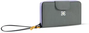 Sherpani Tulum, Nylon Large Zip Around Wallet, Wristlet, Purse with Card Holder Organizer for Women