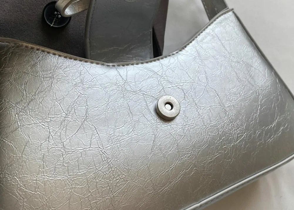 Shoulder Bag for Women, Hobo Handbags Trendy Retro Purses Leather Clutch Bag Cute Bow Purse
