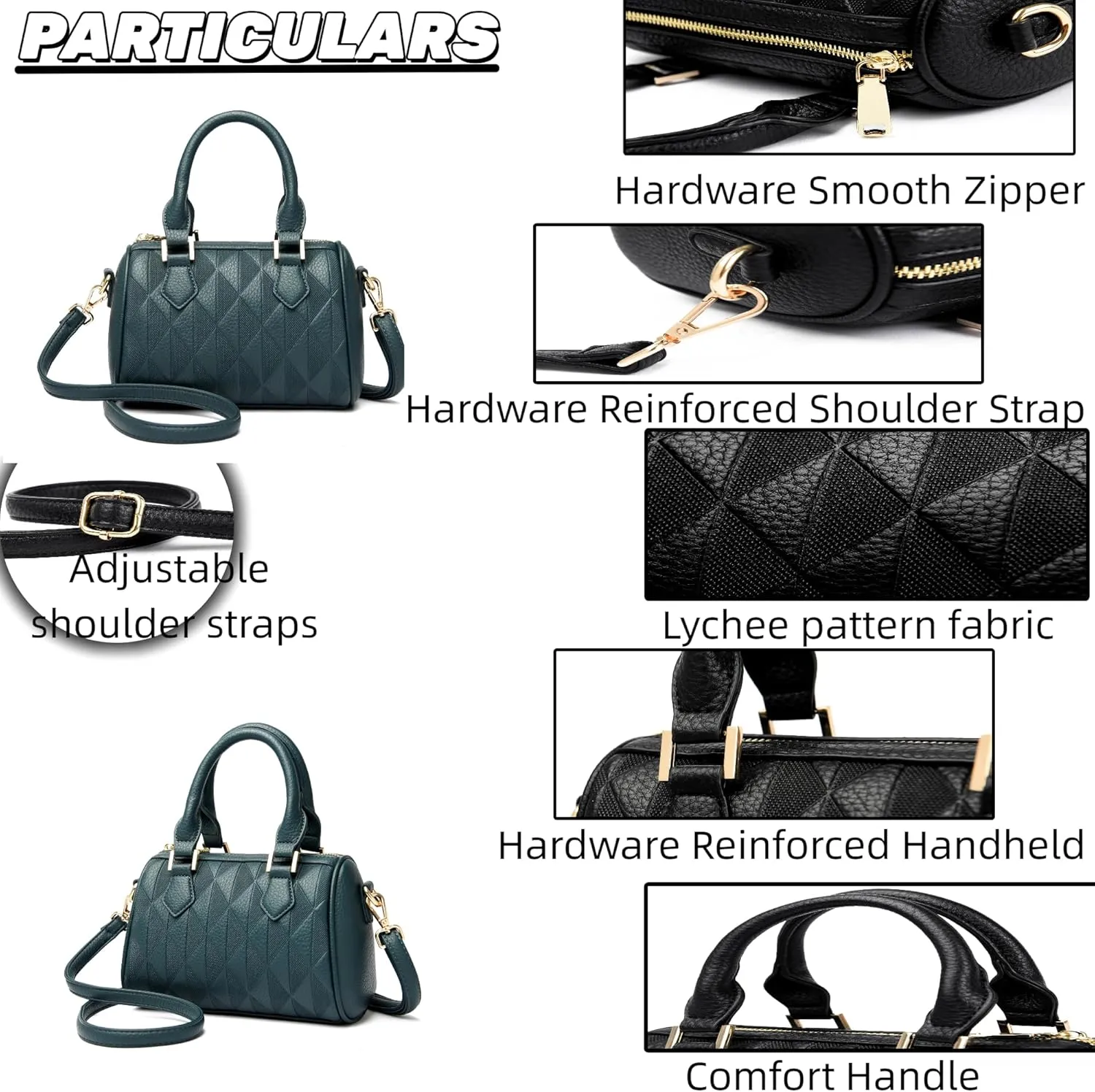 Shoulder Bag Purse For Women Top-handle Bag With Strap Crossbody Bags For Work Shopping Travel