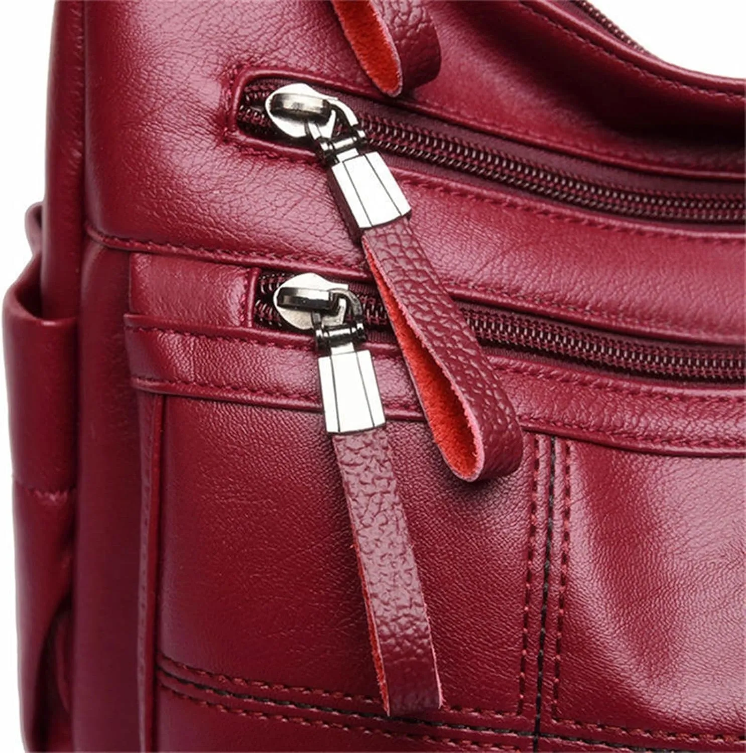 Shoulder bag Soft Leather Ladies Hand Bags， Female Crossbody Bags For Women， Shoulder Messenger Bags