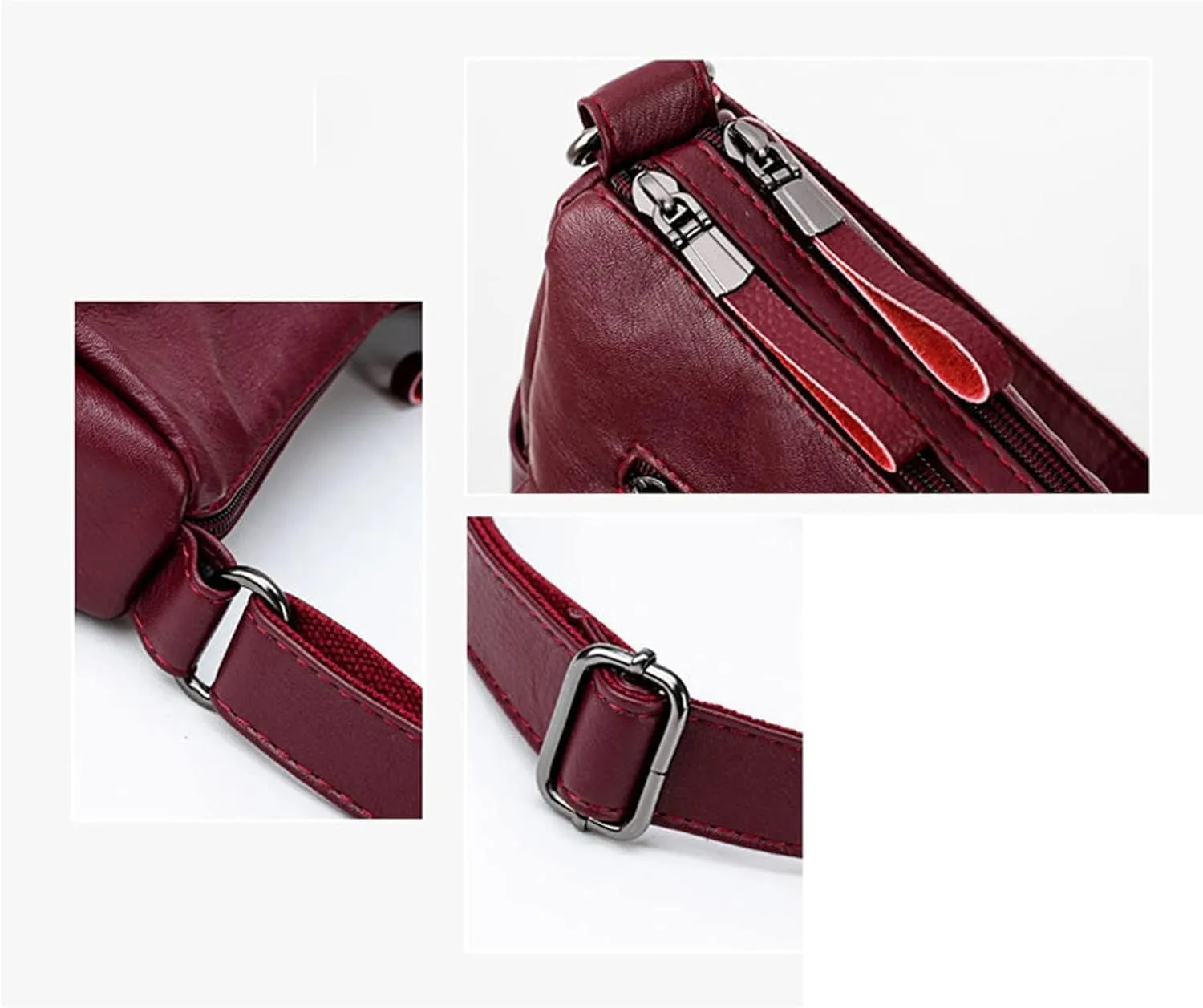 Shoulder bag Soft Leather Ladies Hand Bags， Female Crossbody Bags For Women， Shoulder Messenger Bags