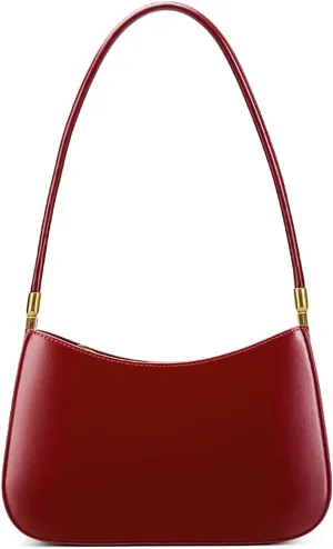 Shoulder Bag Underarm Purse for Women Genuine Leather Handbags for Lady