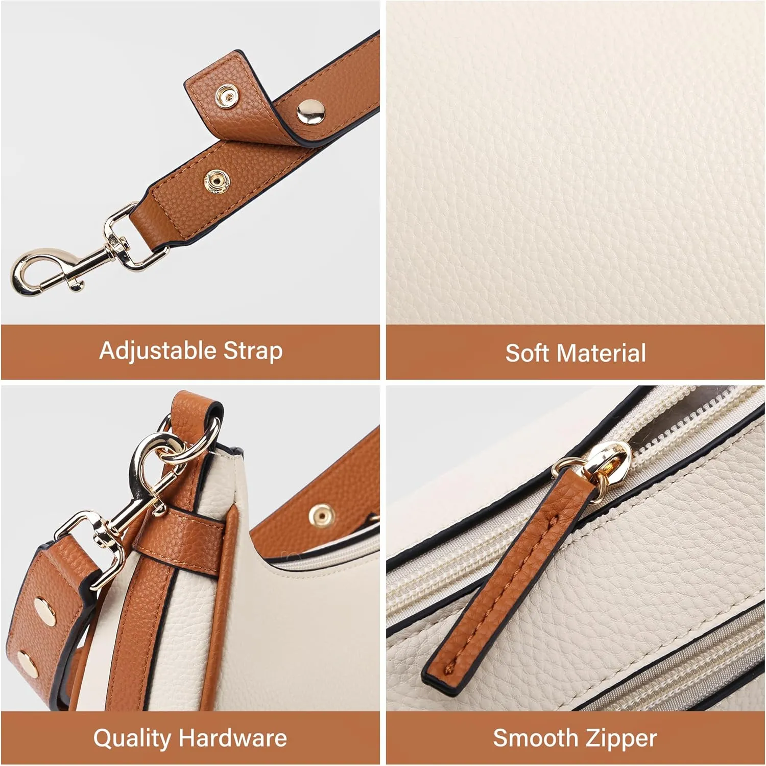 Shoulder Bags Y2k Purse for Women, Top Handle Purses Buckle Punk Hobo Clutch Crossbody Bag Trendy Leather Handbag