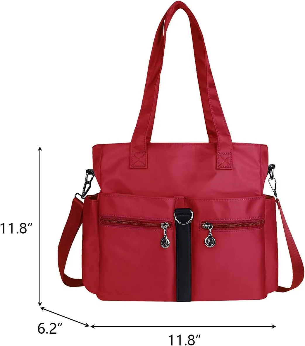 Shoulder Handbags for Women Multipockets Tote Bags Waterproof Purses and Handbags Large Crossbody Bags