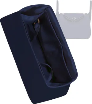 Silk Organizer for Lindy Mini/26/30/34,Soft and Gentle Touch Insert,Maintain Bag Natural Shape,Lightweight Inner Bag（Blue Nuit,Lindy Mini19）