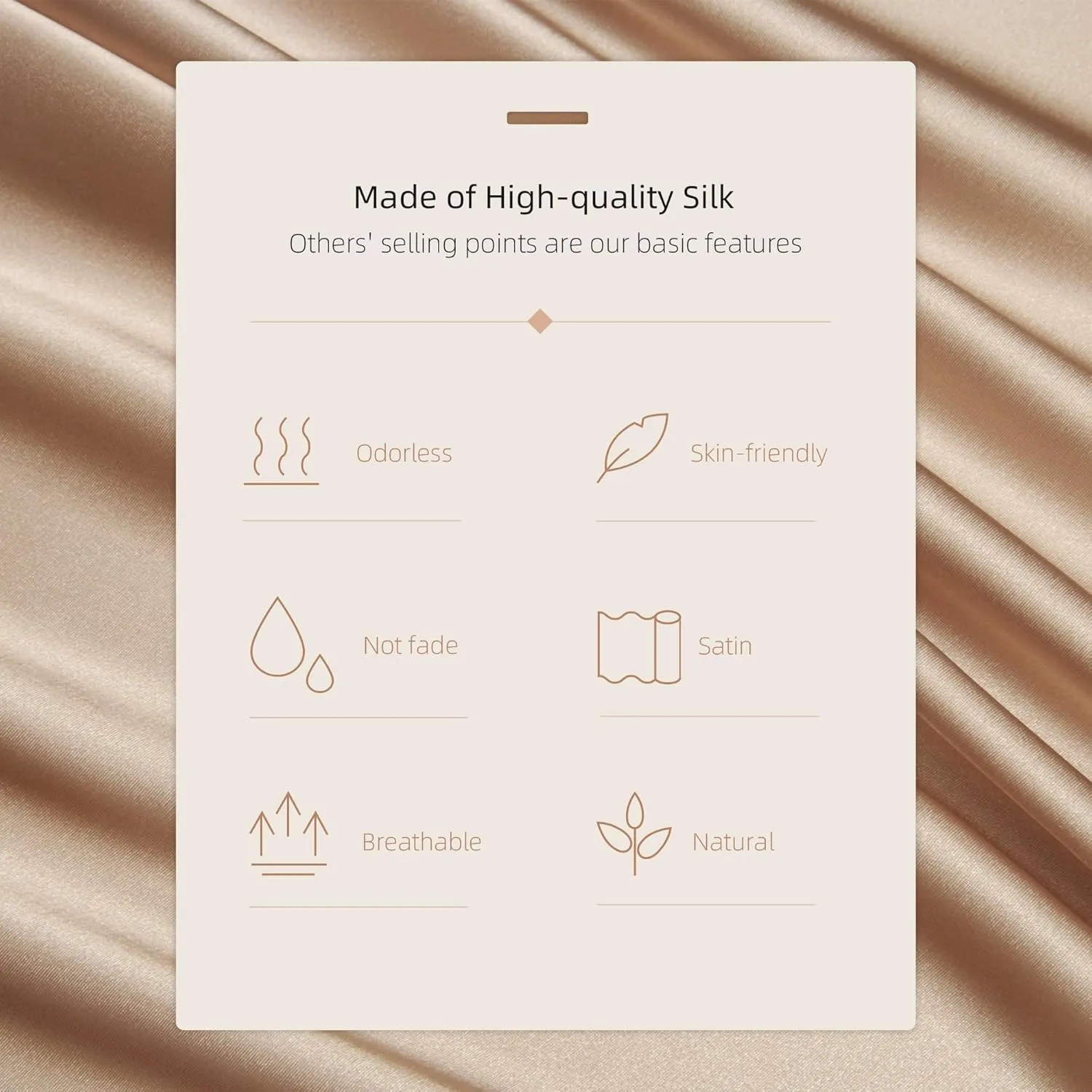Silk Organizer for Lindy Mini/26/30/34,Soft and Gentle Touch Insert,Maintain Bag Natural Shape,Lightweight Inner Bag（Champagne,Lindy Mini19）