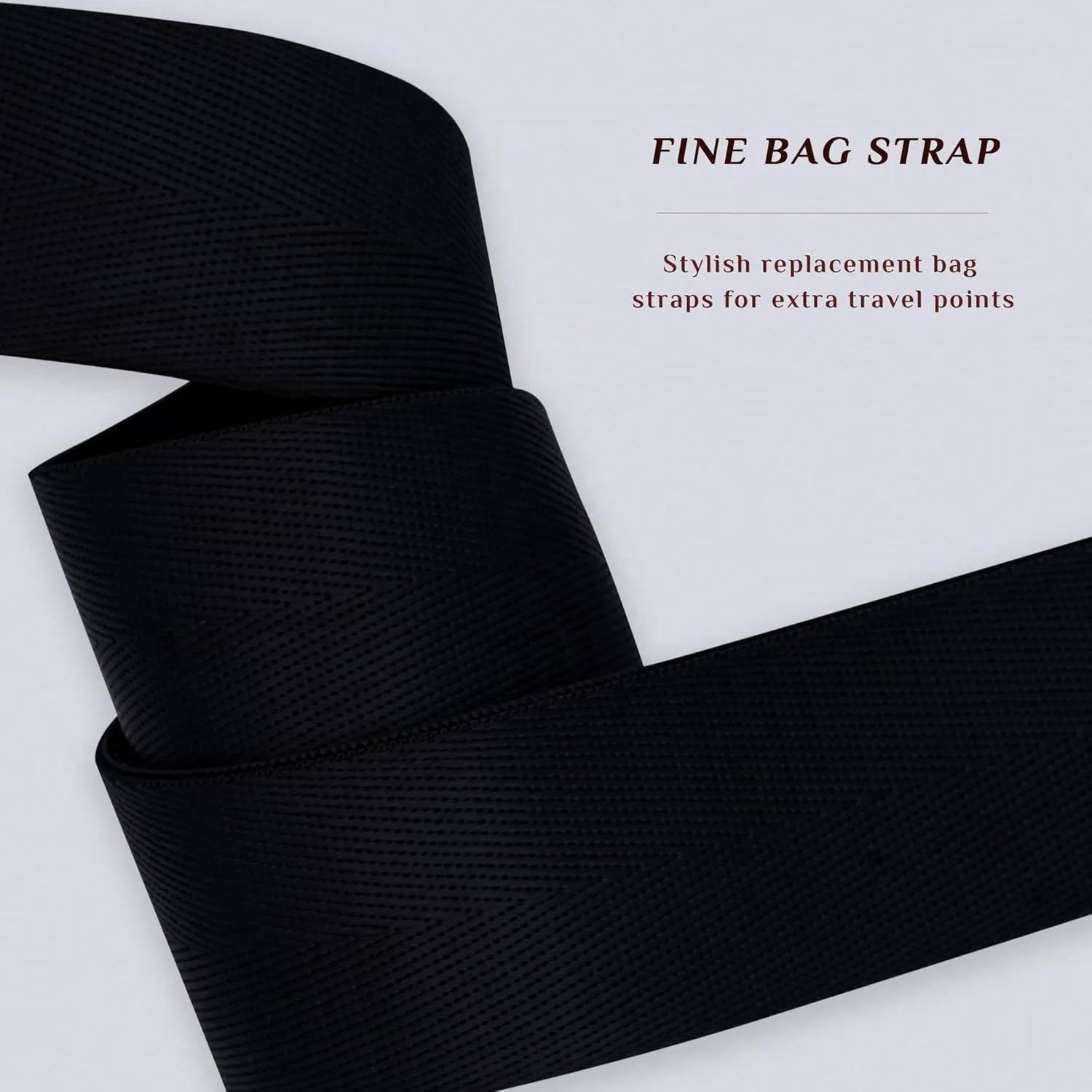 Silver Hardware Purse Strap,Replacement Crossbody Adjustable Shoulder Strap for Handbag Bag