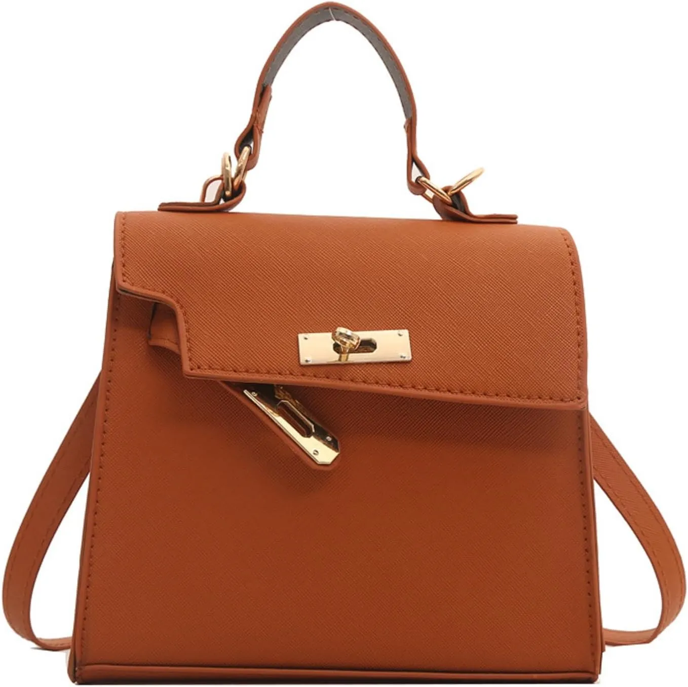 Simple and stylish messenger purses textured handbags bag women's casual shoulder bags