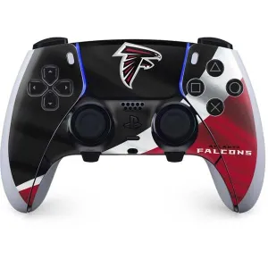 Skinit Decal Gaming Skin Compatible with PS5 DualSense Edge Pro Controller - Officially Licensed NFL Atlanta Falcons Design