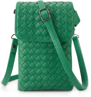 Small Crossbody Bags for Women Small Purses Woven Cell Phone Purse Travel Purse Wallet Phone Purses