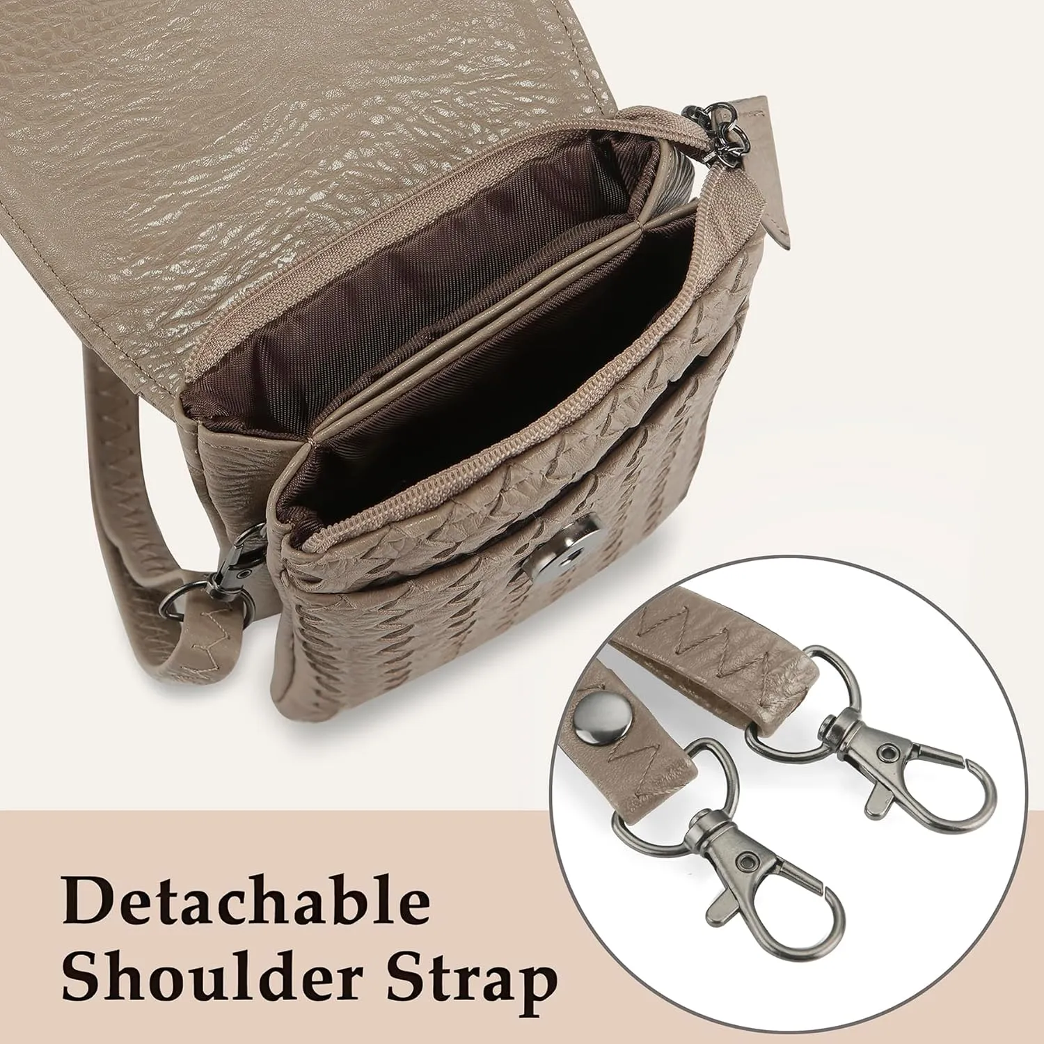 Small Crossbody Bags for Women Small Purses Woven Cell Phone Purse Travel Purse Wallet Phone Purses