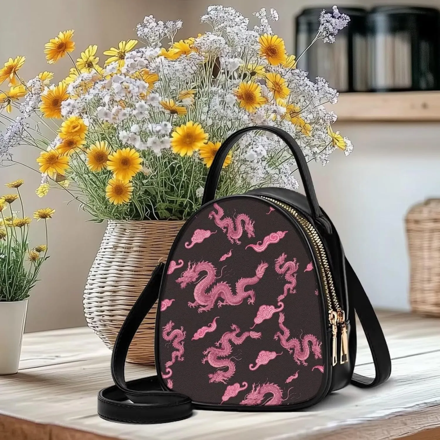 Small Crossbody Phone Bag for Women PU Leather Cross Body Purses, Small Messenger Handbag Wallet for Travel Casual