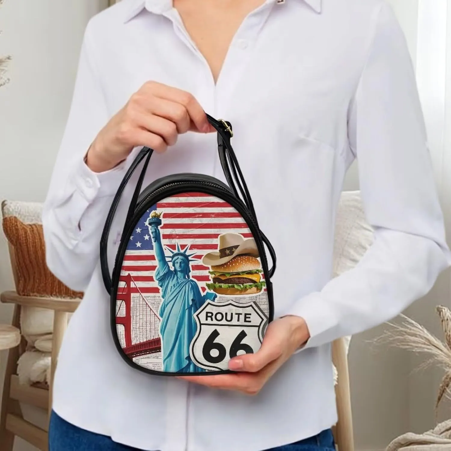 Small Crossbody Phone Bag for Women PU Leather Cross Body Purses, Small Messenger Handbag Wallet for Travel Casual