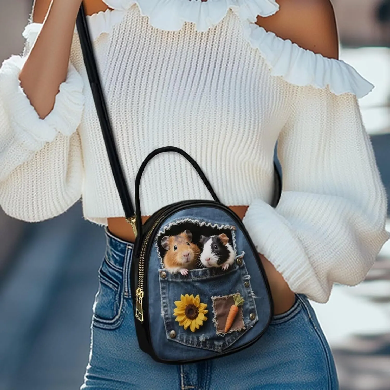 Small Crossbody Phone Bag for Women PU Leather Cross Body Purses, Small Messenger Handbag Wallet for Travel Casual