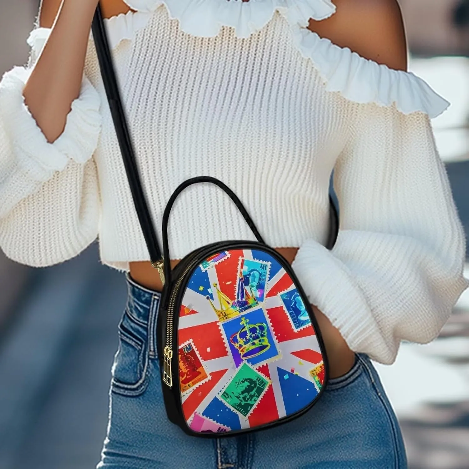 Small Crossbody Phone Bag for Women PU Leather Cross Body Purses, Small Messenger Handbag Wallet for Travel Casual
