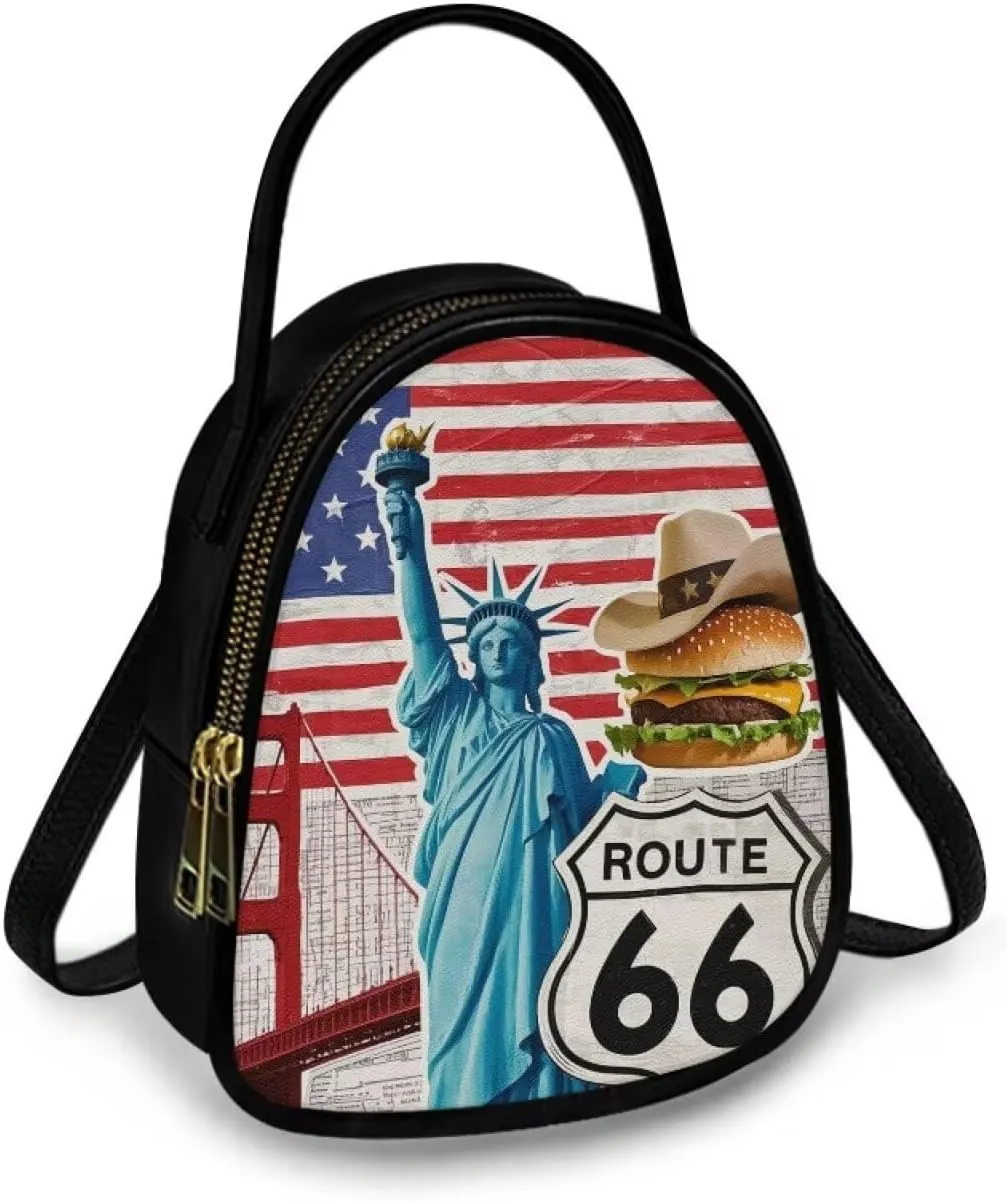 Small Crossbody Phone Bag for Women PU Leather Cross Body Purses, Small Messenger Handbag Wallet for Travel Casual