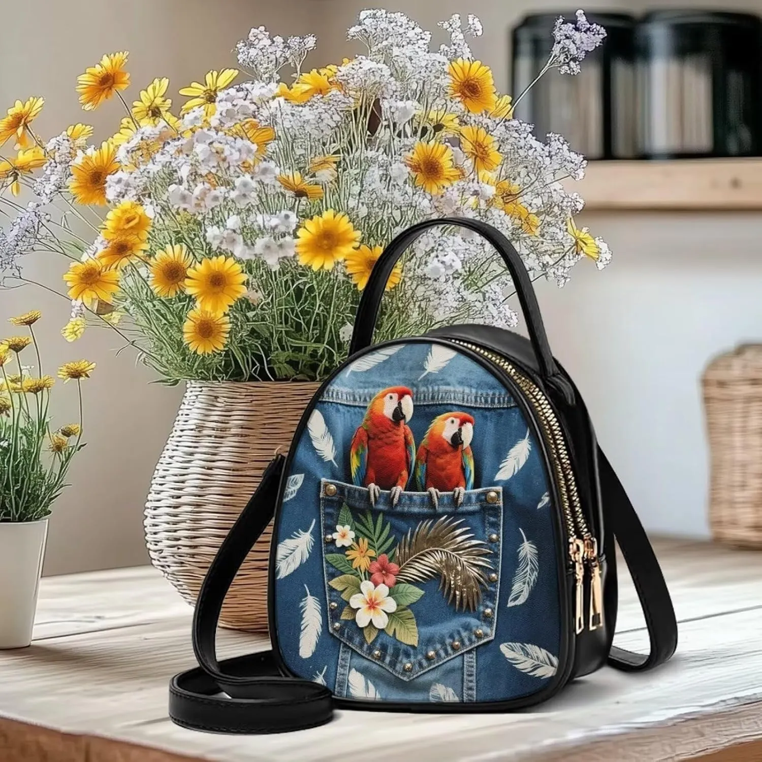 Small Crossbody Phone Bag for Women PU Leather Cross Body Purses, Small Messenger Handbag Wallet for Travel Casual
