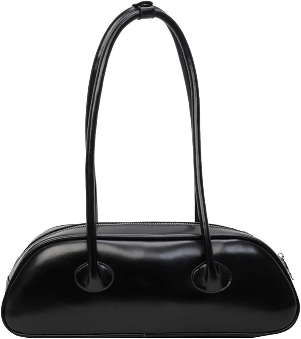 Small Handbag for Women - PU Leather Shoulder Bag with Top Handle - Waterproof Fashion Hobo Bag