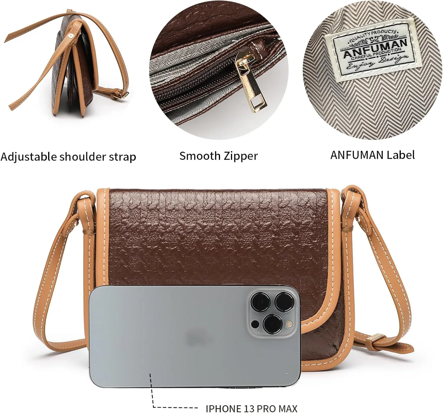 Small Jean Demi Purse Denim Crossbody Bags for Women Denim Handbag Cross Body Shoulder Bags Design for Woman