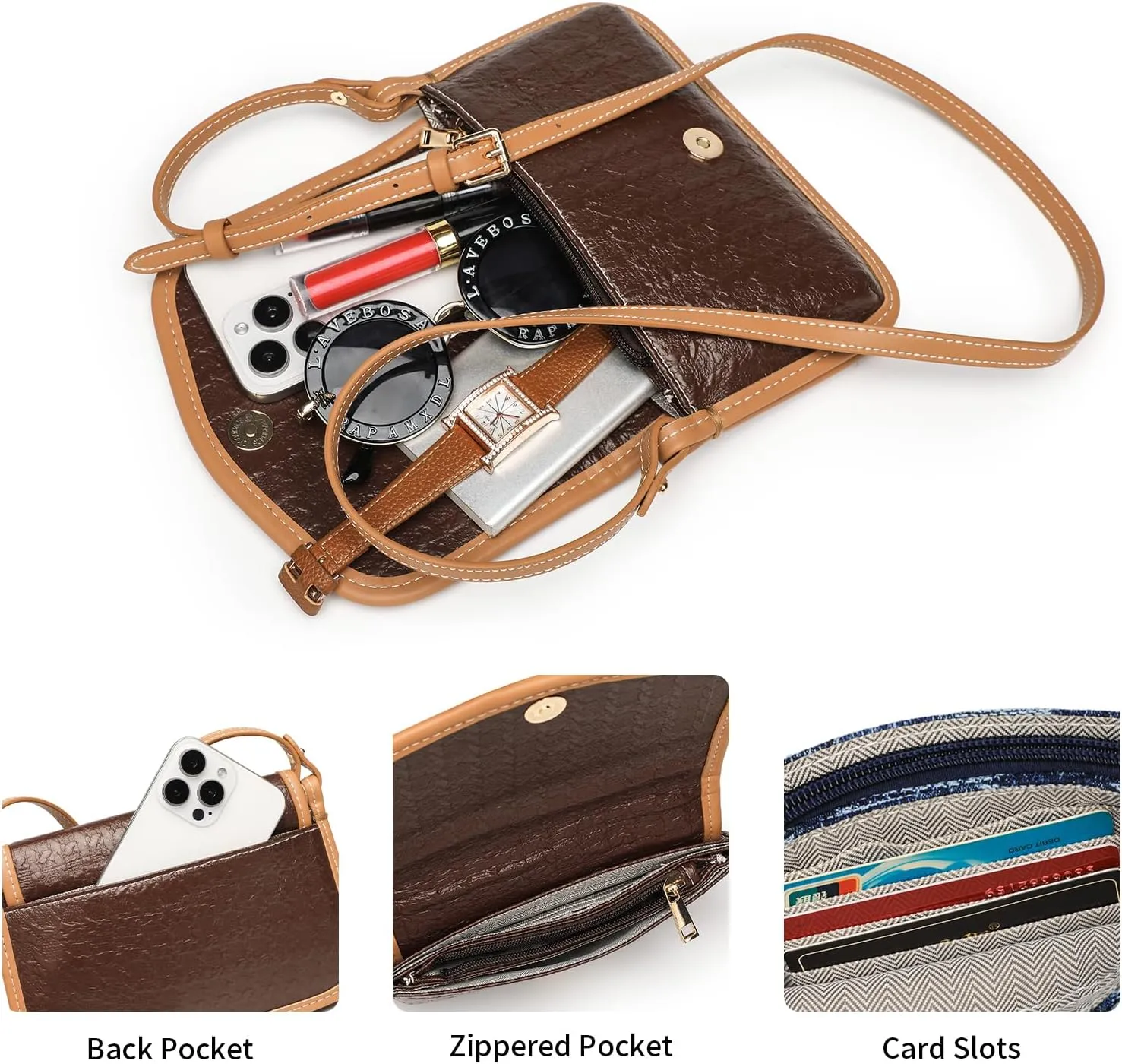 Small Jean Demi Purse Denim Crossbody Bags for Women Denim Handbag Cross Body Shoulder Bags Design for Woman