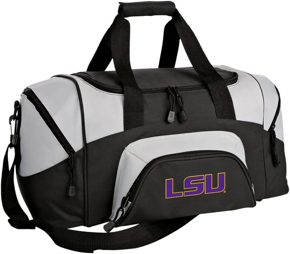 SMALL LSU Tigers Duffel Bag LSU Gym Bags or Suitcase