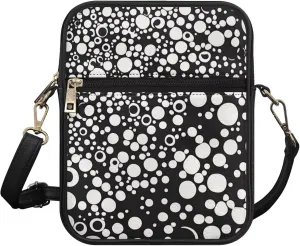 Small Messenger Bag with Adjustable Strap for Women Travel Hiking