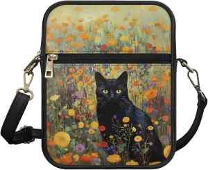 Small Messenger Bag with Adjustable Strap for Women Travel Hiking