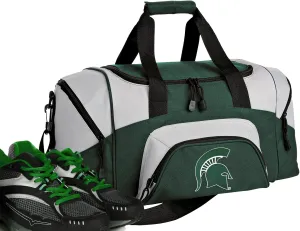 SMALL Michigan State Duffle Bag Michigan State University Carryon or Gym Bag